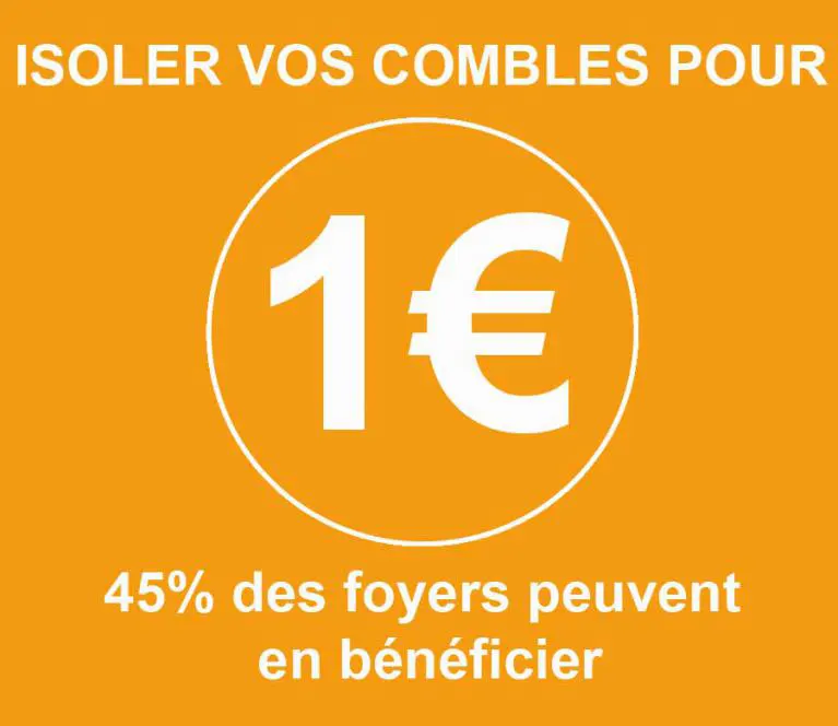isolation des combles 1€